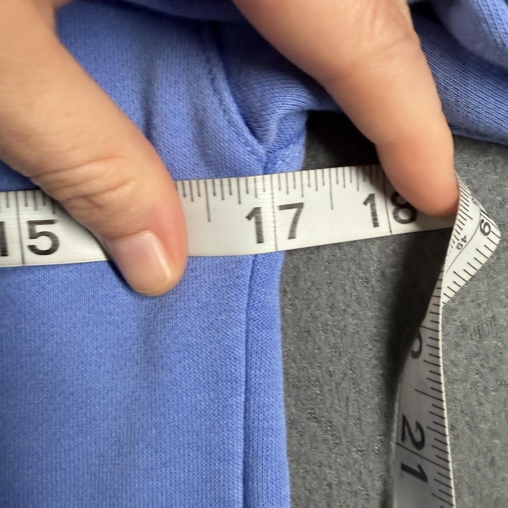 Nike Sweatshirt Kids Small Blue Crewneck Pullover Embroidered Logo DD7473-450 - Picture 10 of 12